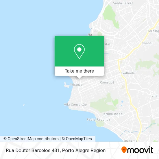 Rua Doutor Barcelos 431 map