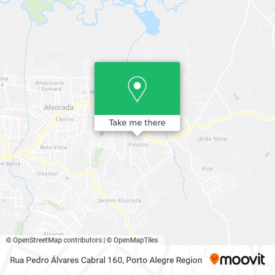 Rua Pedro Álvares Cabral 160 map