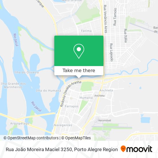 Rua João Moreira Maciel 3250 map