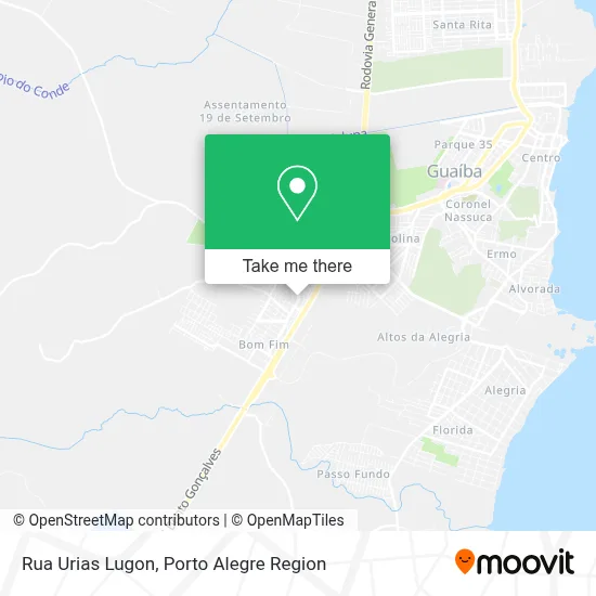 Rua Urias Lugon map