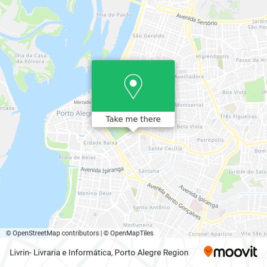 Livrin- Livraria e Informática map