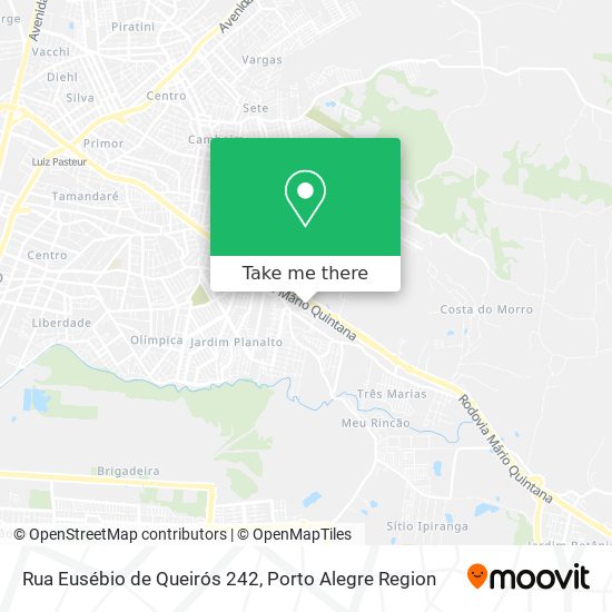 Rua Eusébio de Queirós 242 map