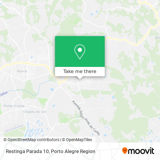 Restinga Parada 10 map