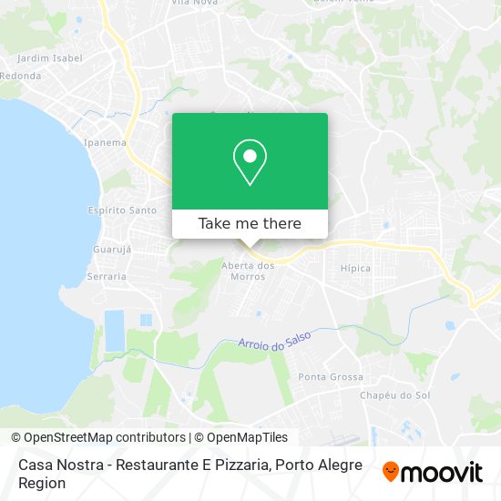 Casa Nostra - Restaurante E Pizzaria map