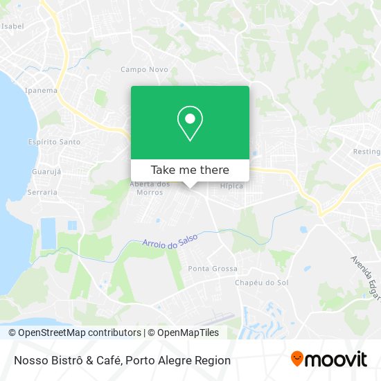 Nosso Bistrô & Café map