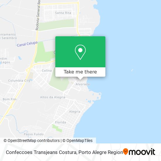 Confeccoes Transjeans Costura map