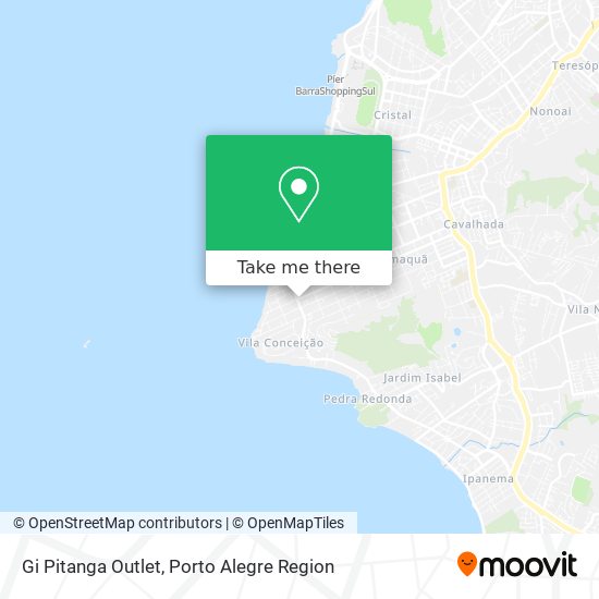 Mapa Gi Pitanga Outlet