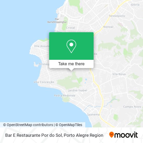 Bar E Restaurante Por do Sol map