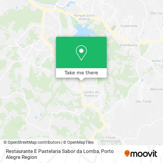 Restaurante E Pastelaria Sabor da Lomba map