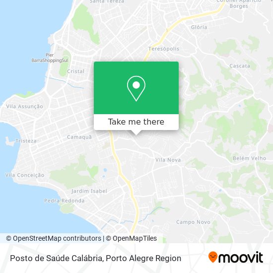 Posto de Saúde Calábria map