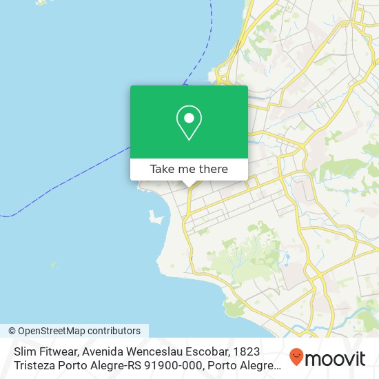 Slim Fitwear, Avenida Wenceslau Escobar, 1823 Tristeza Porto Alegre-RS 91900-000 map