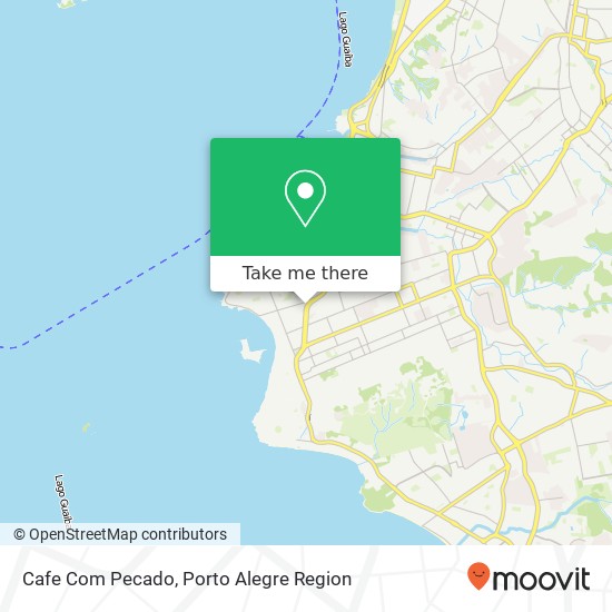 Cafe Com Pecado, Avenida Wenceslau Escobar, 1823 Tristeza Porto Alegre-RS 91900-000 map