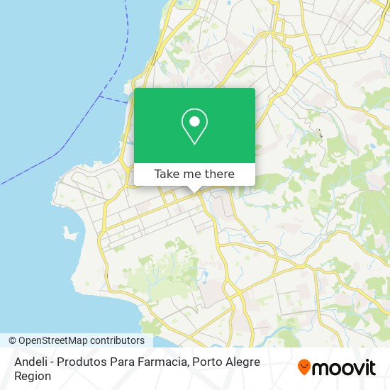 Andeli - Produtos Para Farmacia map