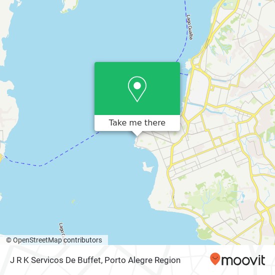 Mapa J R K Servicos De Buffet, Avenida Guaíba, 4127 Vila Assunção Porto Alegre-RS 90680-000