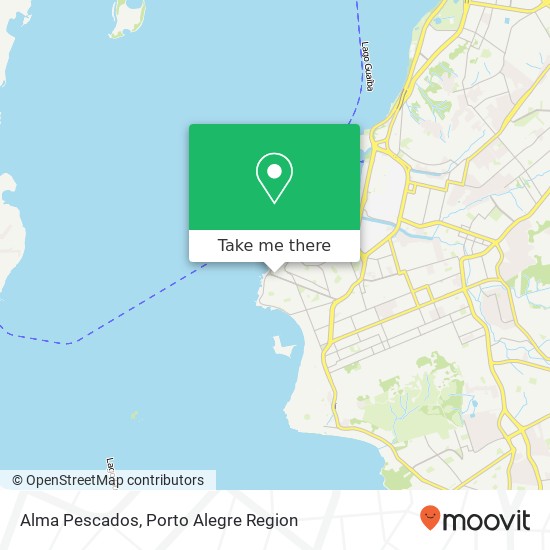 Mapa Alma Pescados, Avenida Pereira Passos, 76 Vila Assunção Porto Alegre-RS 91900-240