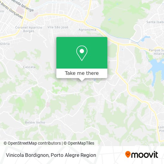 Vinicola Bordignon map