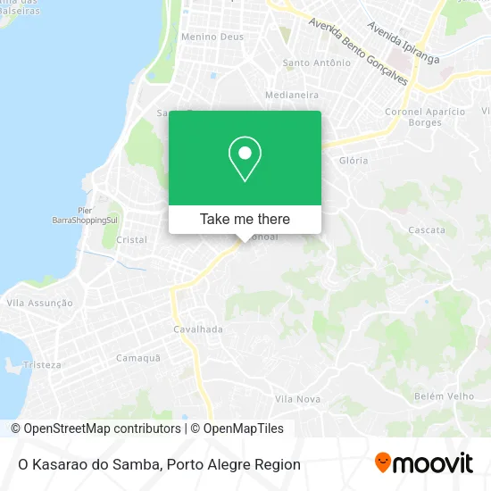 O Kasarao do Samba map