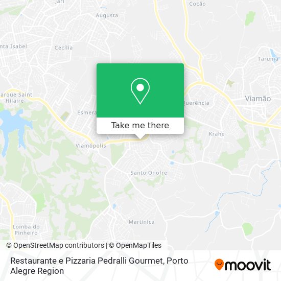 Restaurante e Pizzaria Pedralli Gourmet map