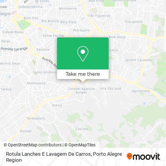 Rotula Lanches E Lavagem De Carros map