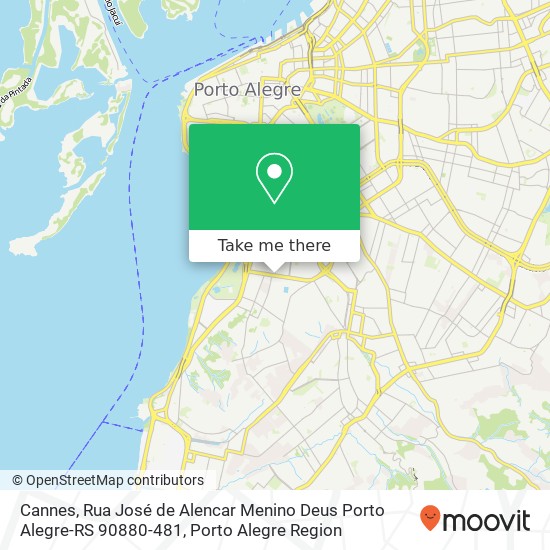 Cannes, Rua José de Alencar Menino Deus Porto Alegre-RS 90880-481 map