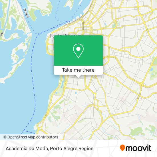 Academia Da Moda map