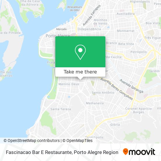 Fascinacao Bar E Restaurante map