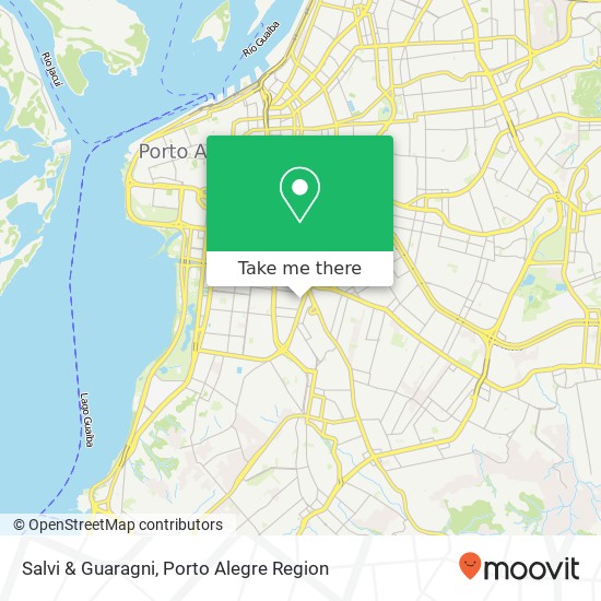 Mapa Salvi & Guaragni, Rua Barão do Triunfo, 732 Azenha Porto Alegre-RS 90130-101