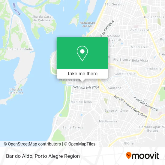 Bar do Aldo map