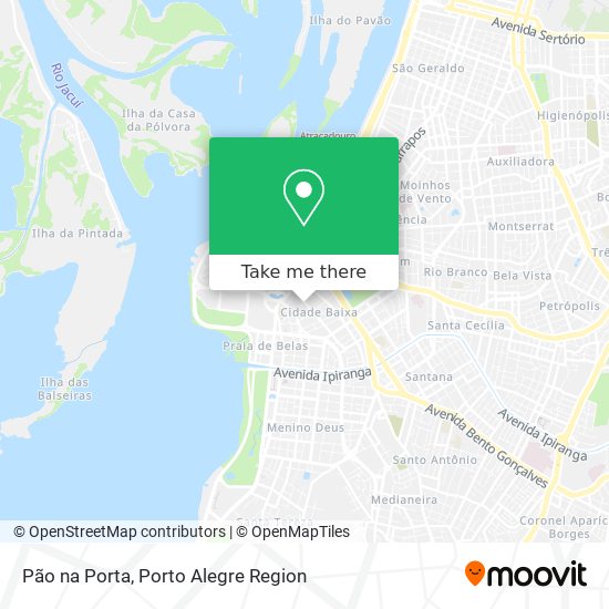 Pão na Porta map