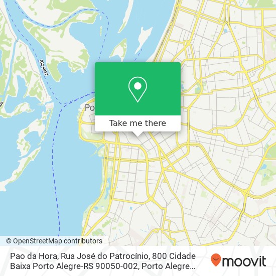 Pao da Hora, Rua José do Patrocínio, 800 Cidade Baixa Porto Alegre-RS 90050-002 map