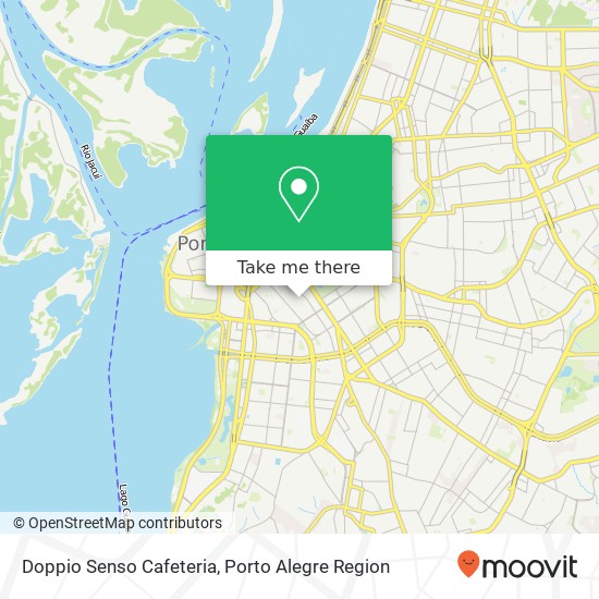 Mapa Doppio Senso Cafeteria, Rua Alberto Torres, 72 Cidade Baixa Porto Alegre-RS 90050-080