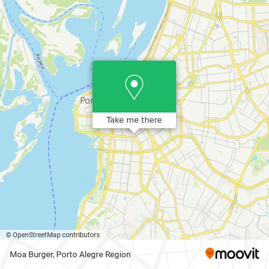 Moa Burger map