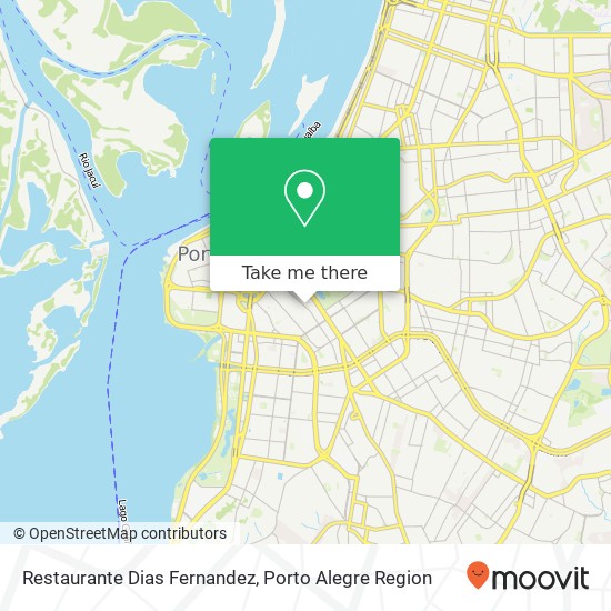 Restaurante Dias Fernandez, Rua General Lima e Silva, 776 Cidade Baixa Porto Alegre-RS 90050-100 map