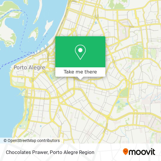 Chocolates Prawer map