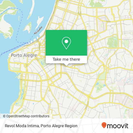 Mapa Revol Moda Intima, Avenida Protásio Alves, 809 Rio Branco Porto Alegre-RS 90410-004