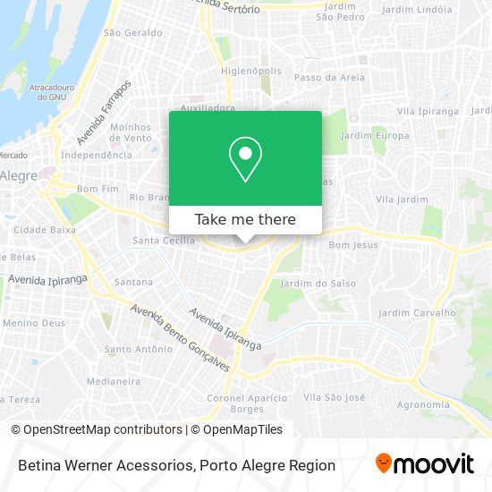 Betina Werner Acessorios map