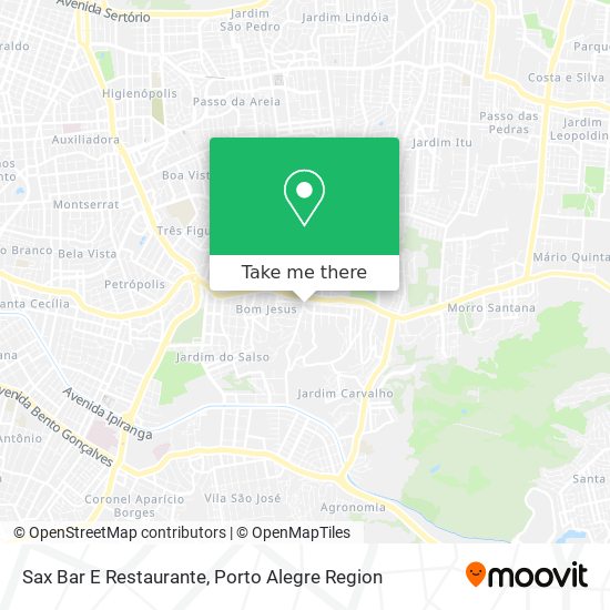 Sax Bar E Restaurante map