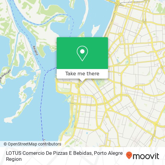 LOTUS Comercio De Pizzas E Bebidas, Avenida Loureiro da Silva, 1570 Centro Histórico Porto Alegre-RS 90050-240 map