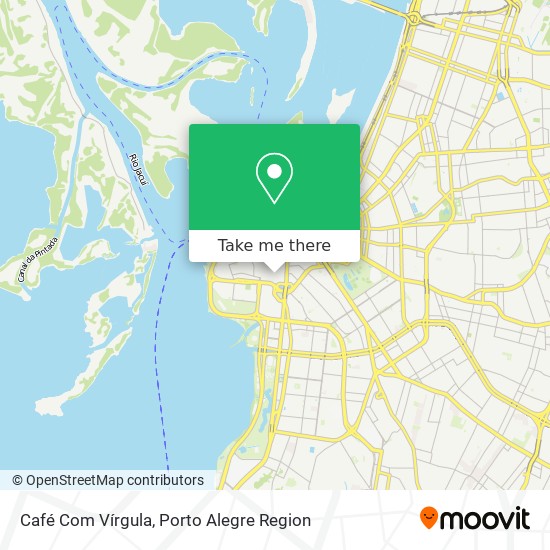 Mapa Café Com Vírgula