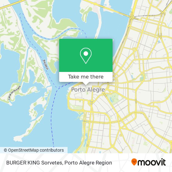 BURGER KING Sorvetes map