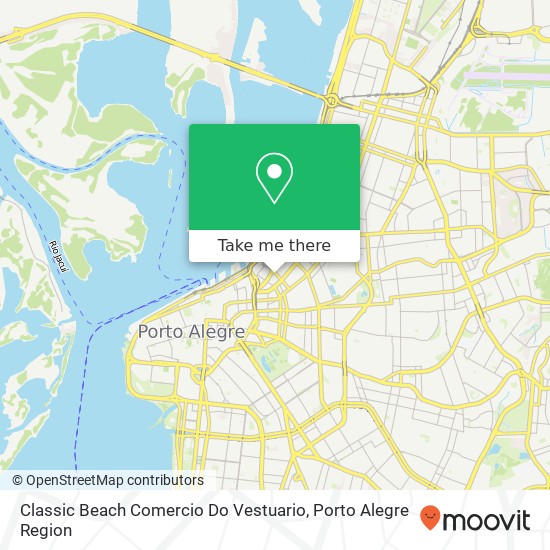 Classic Beach Comercio Do Vestuario, Rua Ernesto Alves, 55 Floresta Porto Alegre-RS 90220-190 map