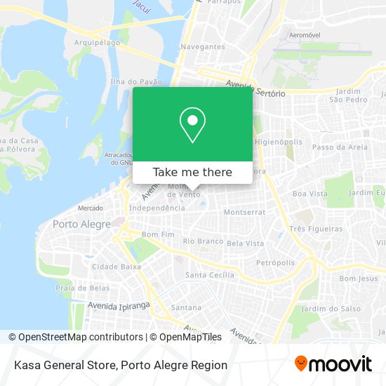 Kasa General Store map