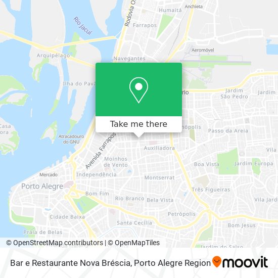 Bar e Restaurante Nova Bréscia map