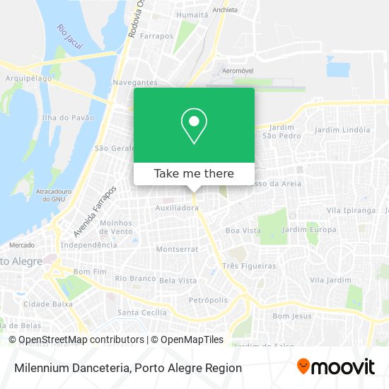 Milennium Danceteria map