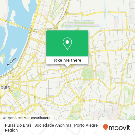 Mapa Puras Do Brasil Sociedade Anônima., Avenida Plínio Brasil Milano, 1000 Higienópolis Porto Alegre-RS 90520-003
