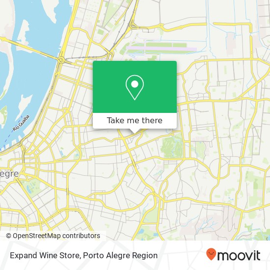 Mapa Expand Wine Store, Rua Waldemar Canterji Boa Vista Porto Alegre-RS 90480-220