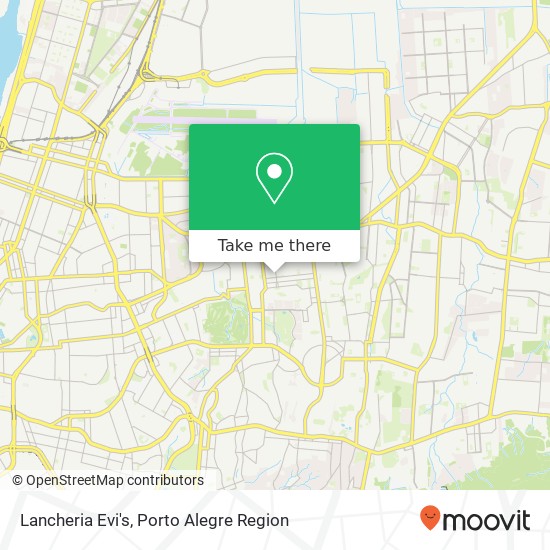 Mapa Lancheria Evi's, Avenida Francisco Trein, 707 Cristo Redentor Porto Alegre-RS 91350-200