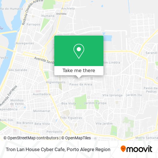 Tron Lan House Cyber Cafe map