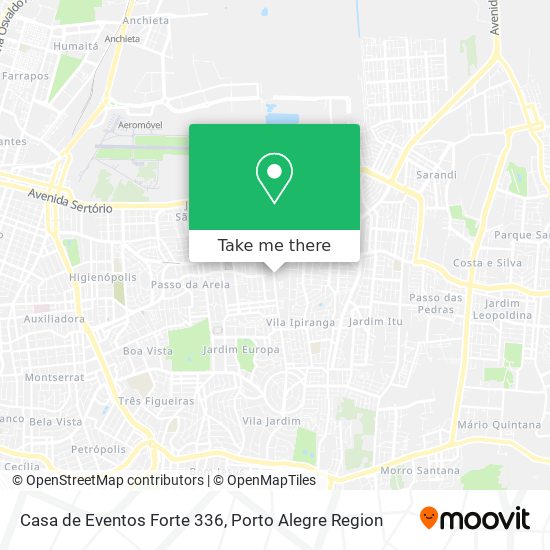 Casa de Eventos Forte 336 map