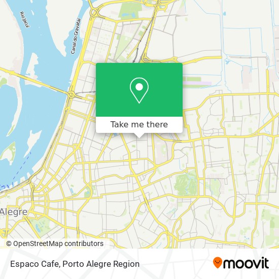 Espaco Cafe map